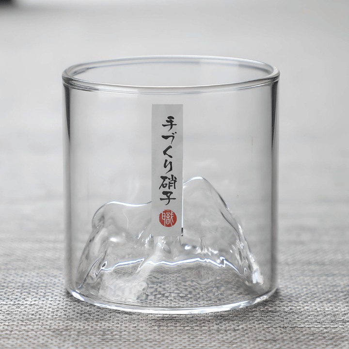 Japán Kristály Whiskey Pohár – Mount Fuji – 13. kép