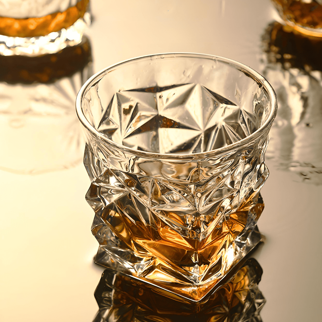 Japán Kristály Whiskey Pohár – Kaze – 10. kép
