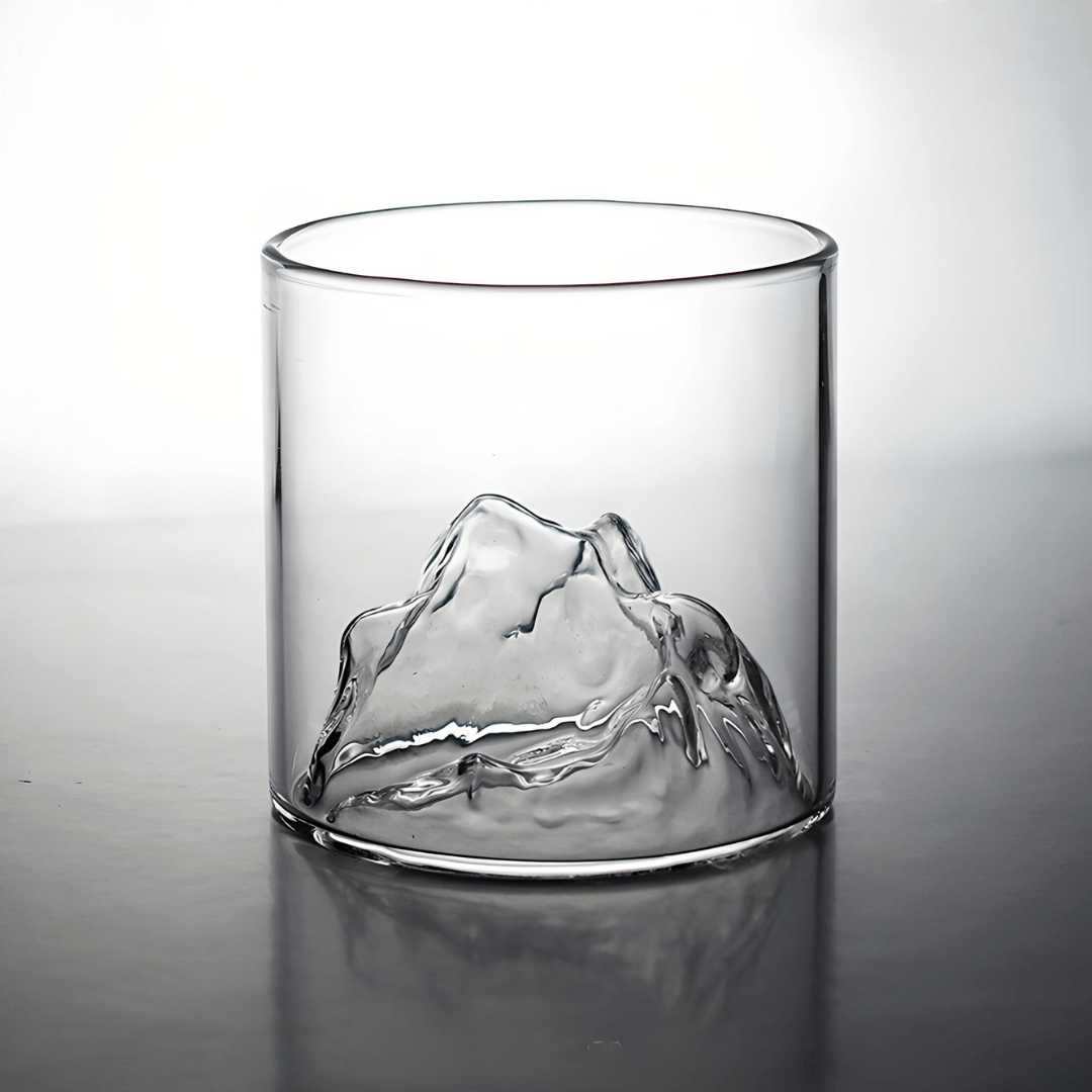 Japán Kristály Whiskey Pohár – Mount Fuji – 14. kép