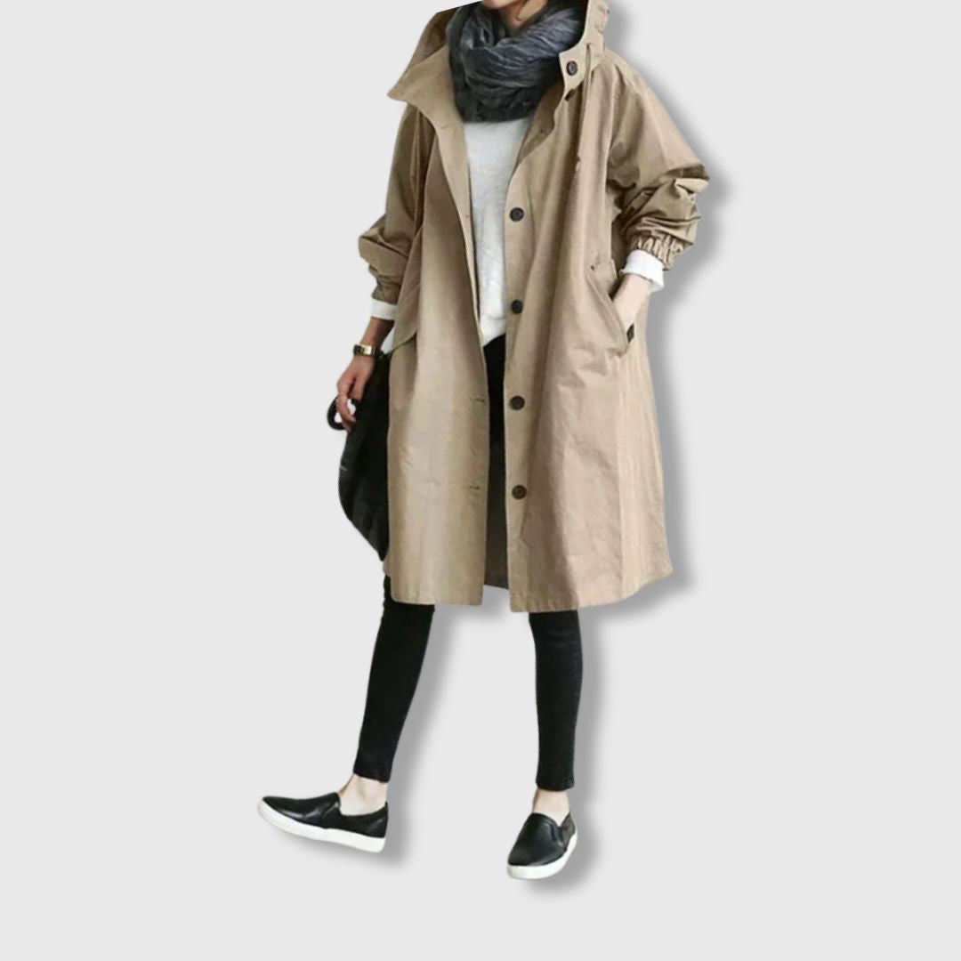 Női trench Kabát örök eleganciával Katrin – 10. kép