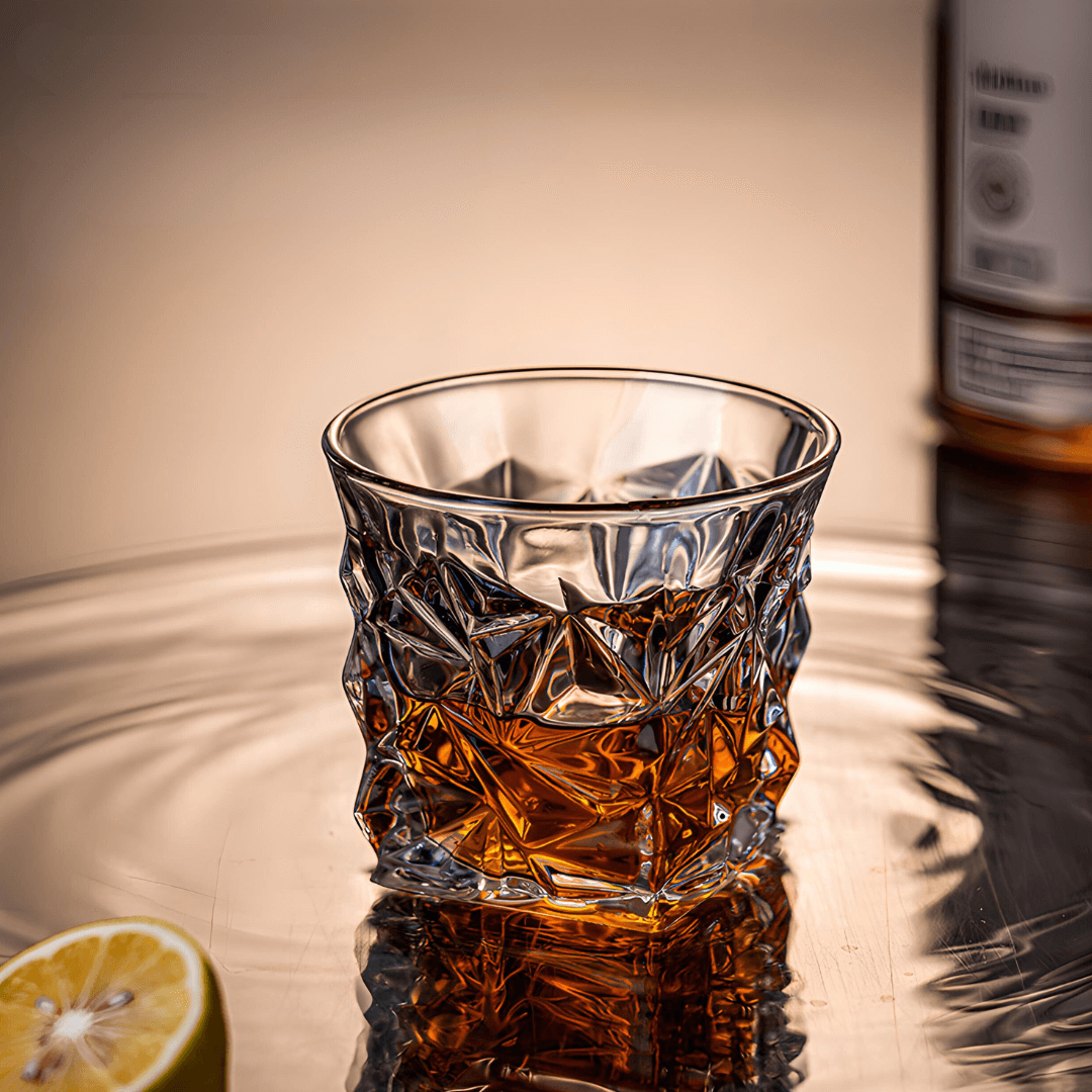 Japán Kristály Whiskey Pohár – Kaze – 5. kép