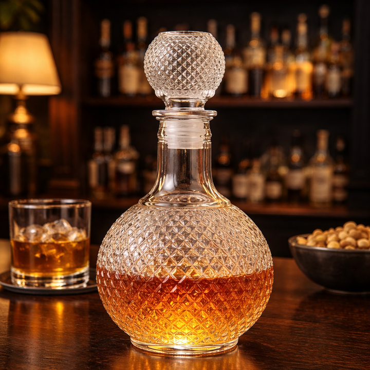 Whiskey Üveg – Gyémántcsiszolású Kiadás – 7. kép