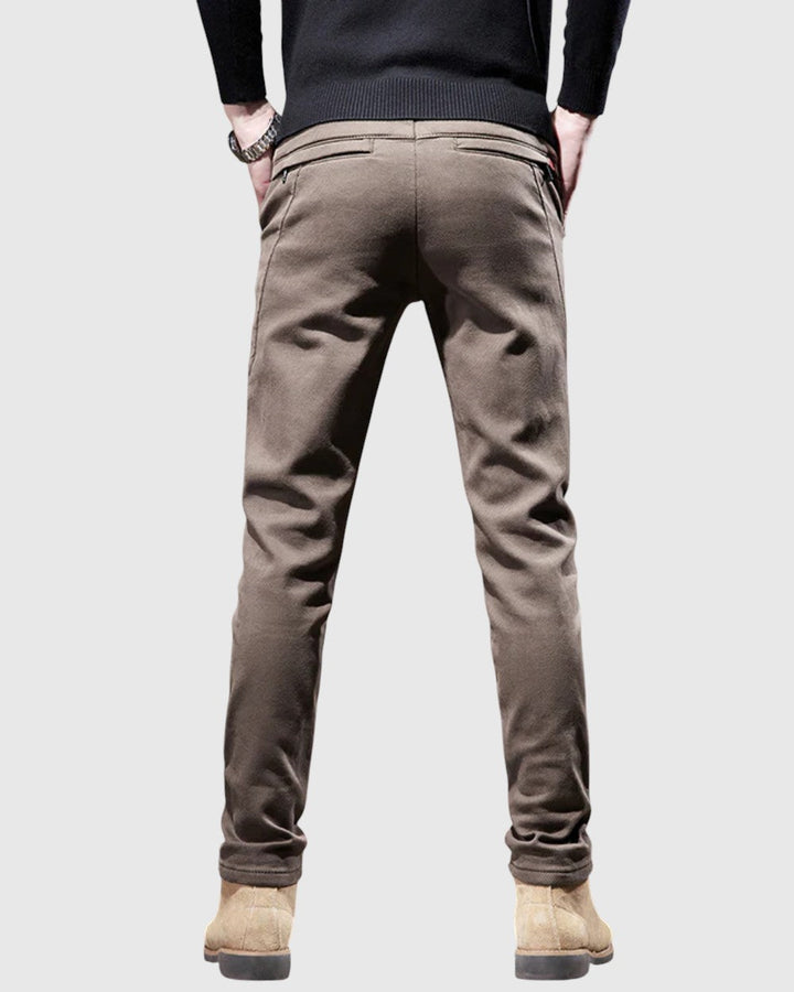 Férfi slim fit nadrág Krisztián – 7. kép