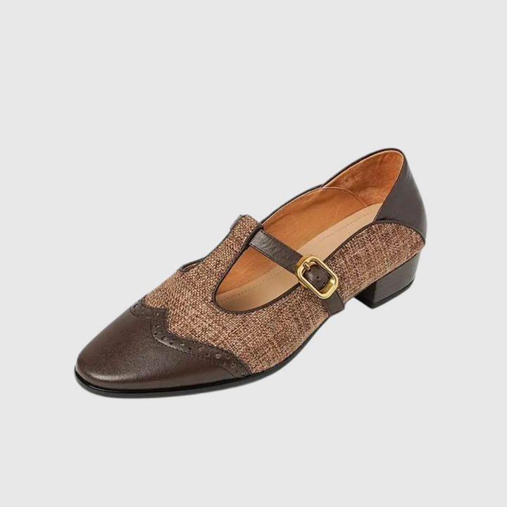 Vintage cipő csattal Sophie – 8. kép
