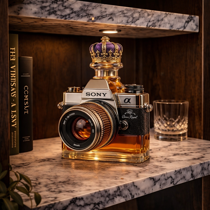 Whiskey Üveg – Fényképezőgép Kiadás – Gabriella Budapest