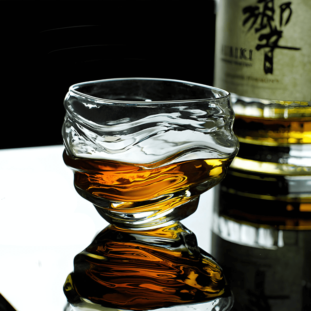 Japán Kristály Whiskey Pohár – Kai – 7. kép