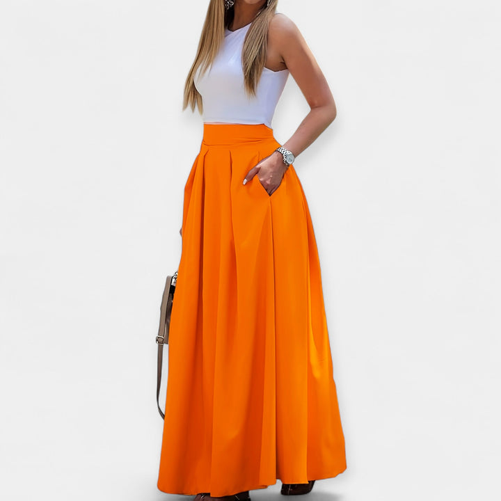 Elegáns midi szoknya – 9. kép