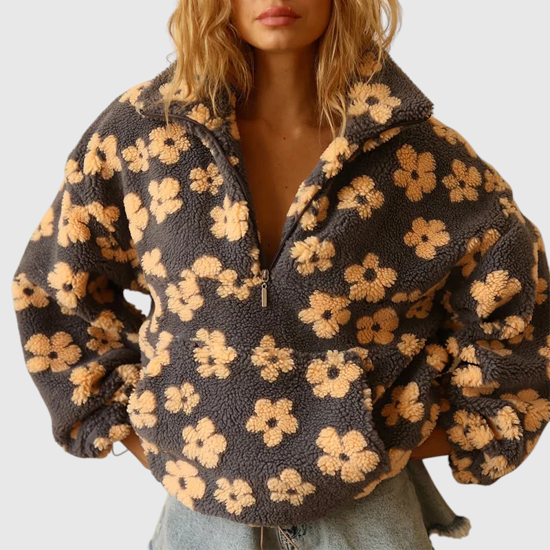 Fleeces pulóver Bloom Blume – Gabriella Budapest