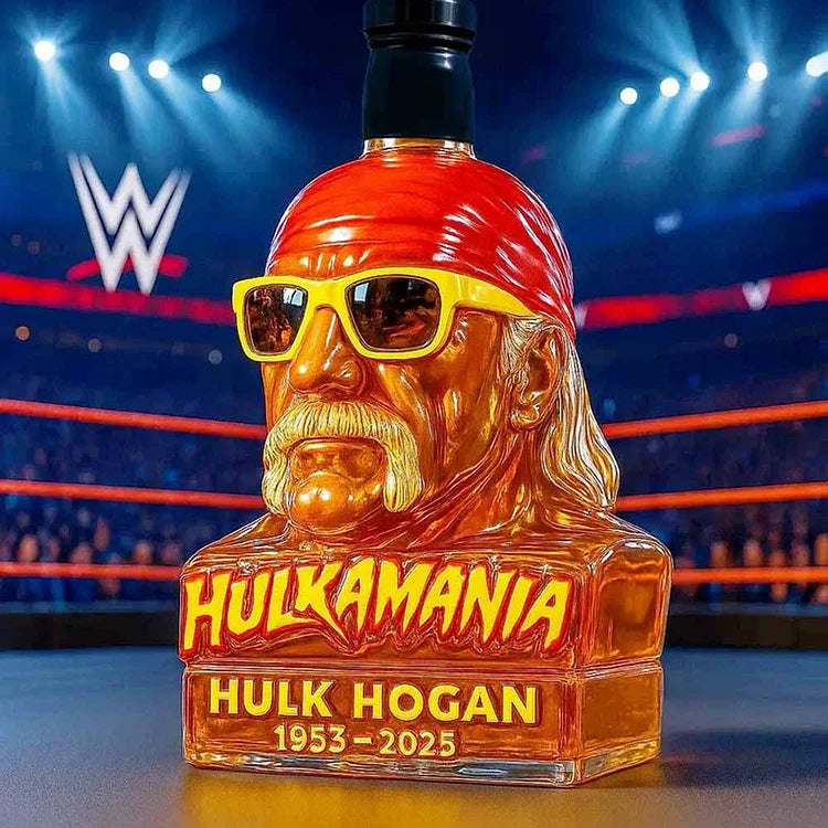 Hulk Hogan Whiskey Üveg – 2. kép