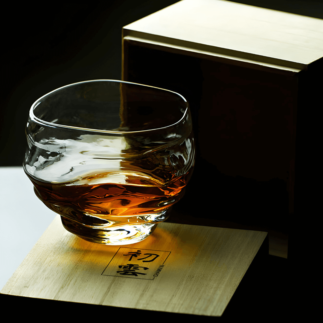 Japán Kristály Whiskey Pohár – Kai – 9. kép