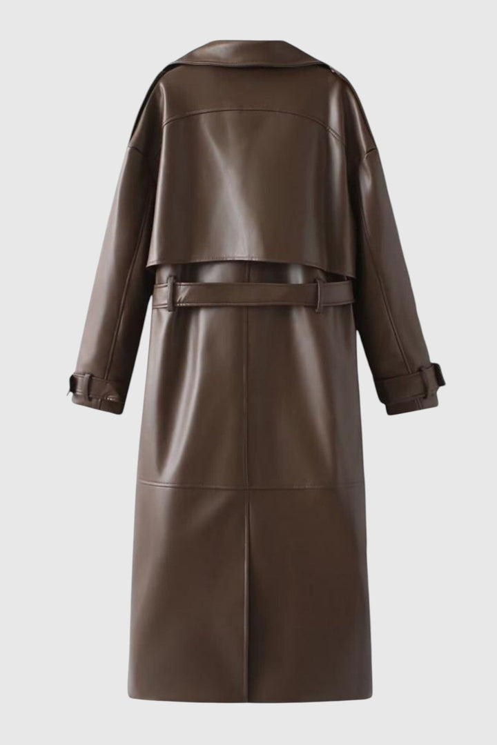 Gabardin kabát övvel Zora – 2. kép