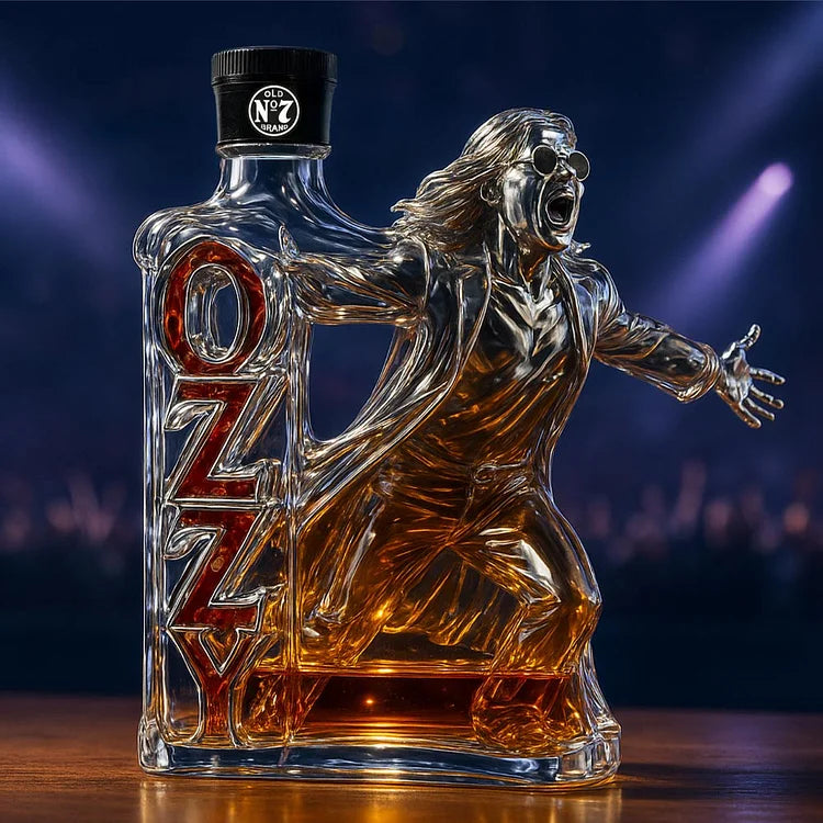 Ozzy Osbourne Whiskey Üveg – 2. kép