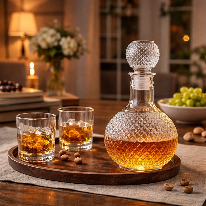 Whiskey Üveg – Gyémántcsiszolású Kiadás – 5. kép