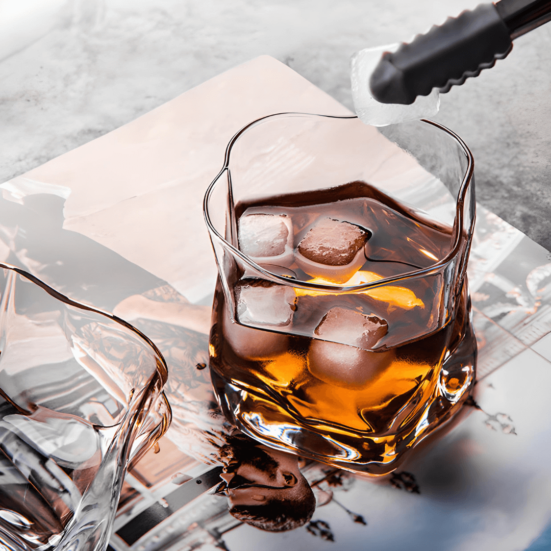 Japán Kristály Whiskey Pohár – Hoshi – 4. kép