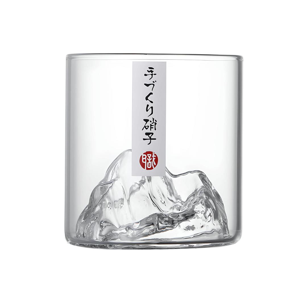 Japán Kristály Whiskey Pohár – Mount Fuji – 9. kép