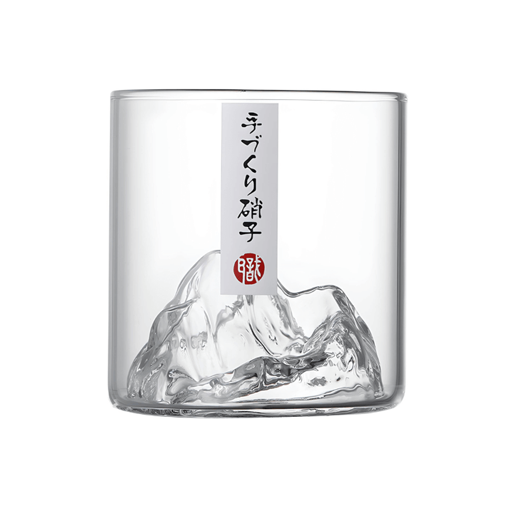 Japán Kristály Whiskey Pohár – Mount Fuji – 9. kép