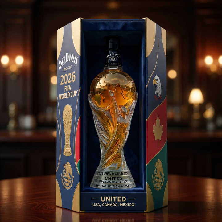 Whiskey Üveg – 2026 Világbajnoki Kiadás – 4. kép