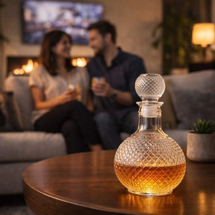 Whiskey Üveg – Gyémántcsiszolású Kiadás – 6. kép