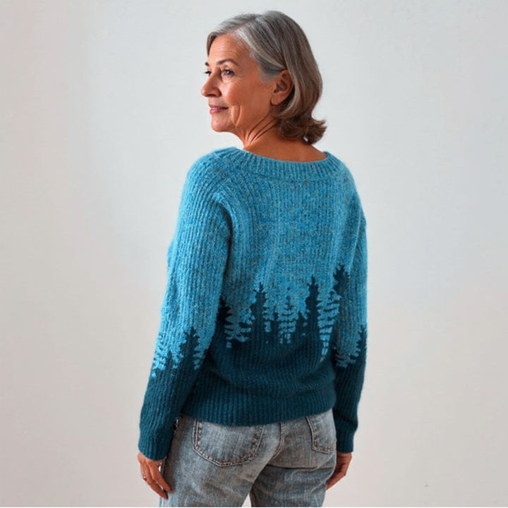 Vintage kötött pulóver Donna – 3. kép