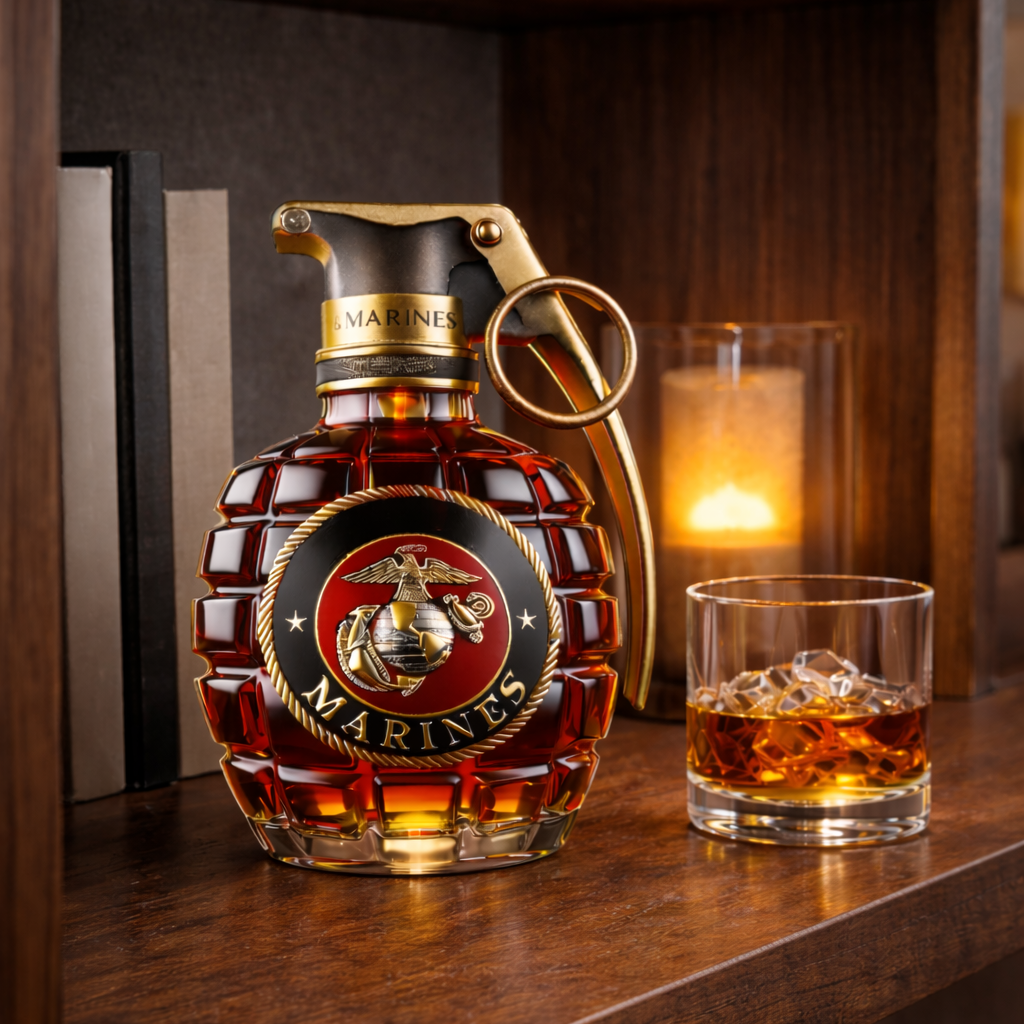 Whiskey Üveg – Gránátalma Kiadás – 4. kép