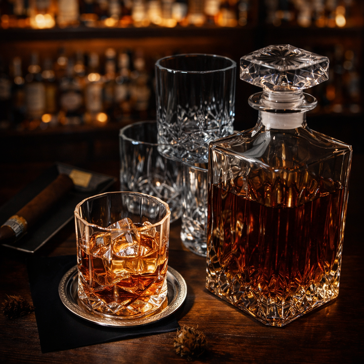 Whiskey Szett – Üveg és Pohár – 3. kép