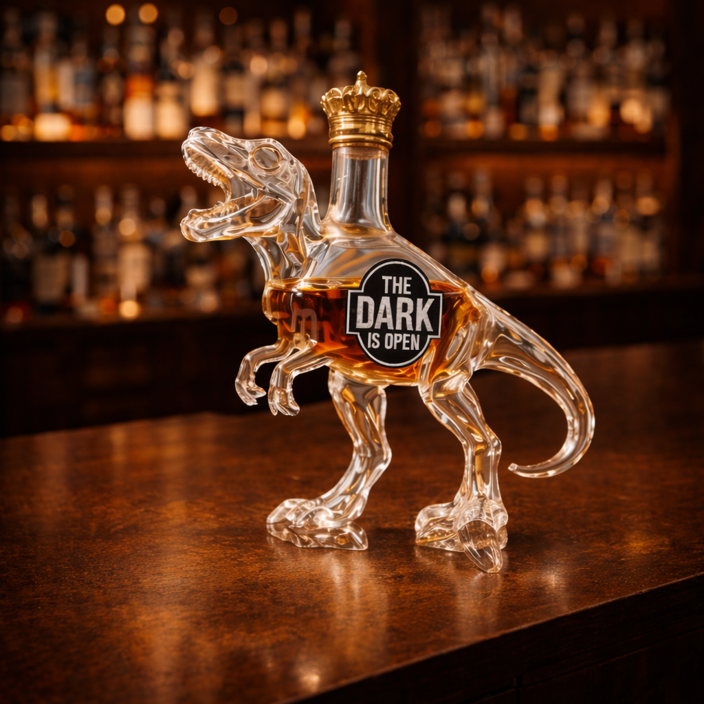 Whiskey Üveg – T-Rex Kiadás – 3. kép