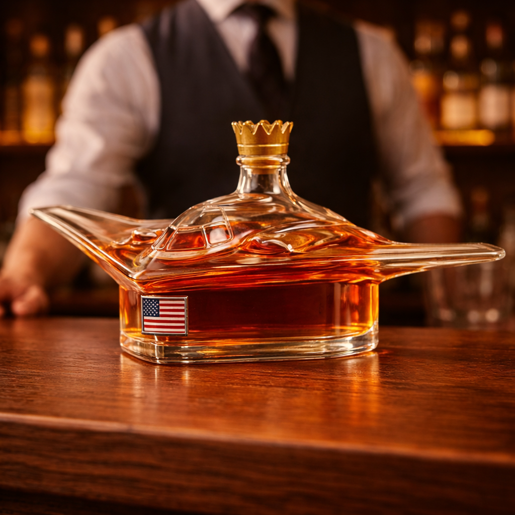Whiskey Üveg – B-2 Bombázó Kiadás – 2. kép