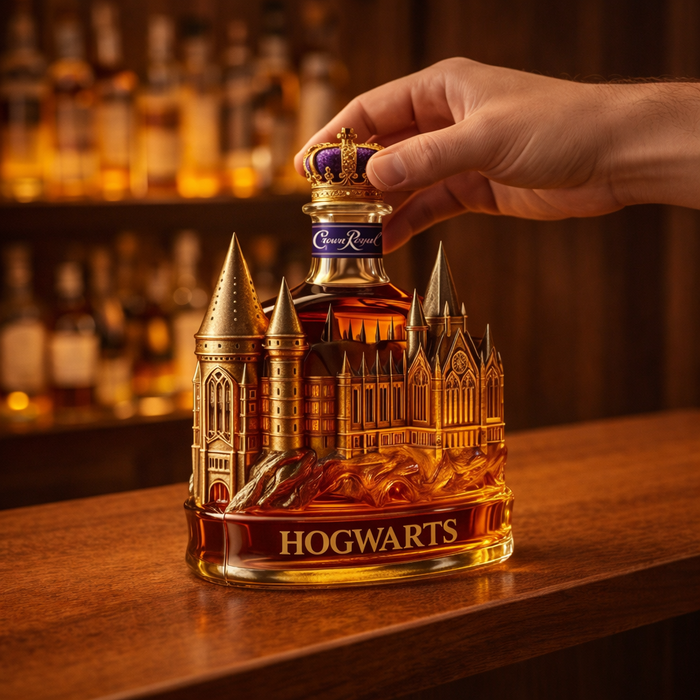 Whiskey Üveg – Roxfort Kastély Kiadás – 6. kép