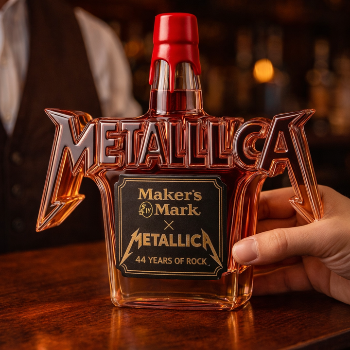 Whiskey Üveg – Metallica Kiadás – 3. kép