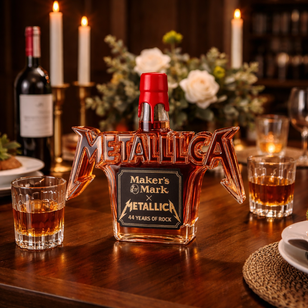 Whiskey Üveg – Metallica Kiadás – 6. kép