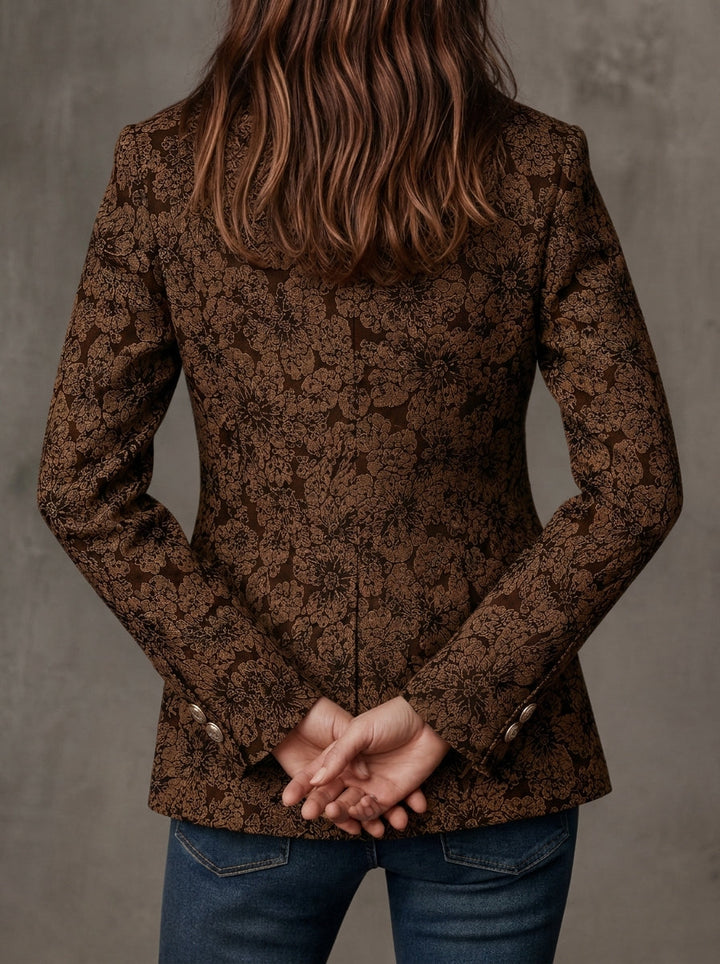 Jacquard Blézer Paisley Mintával Vica – 3. kép