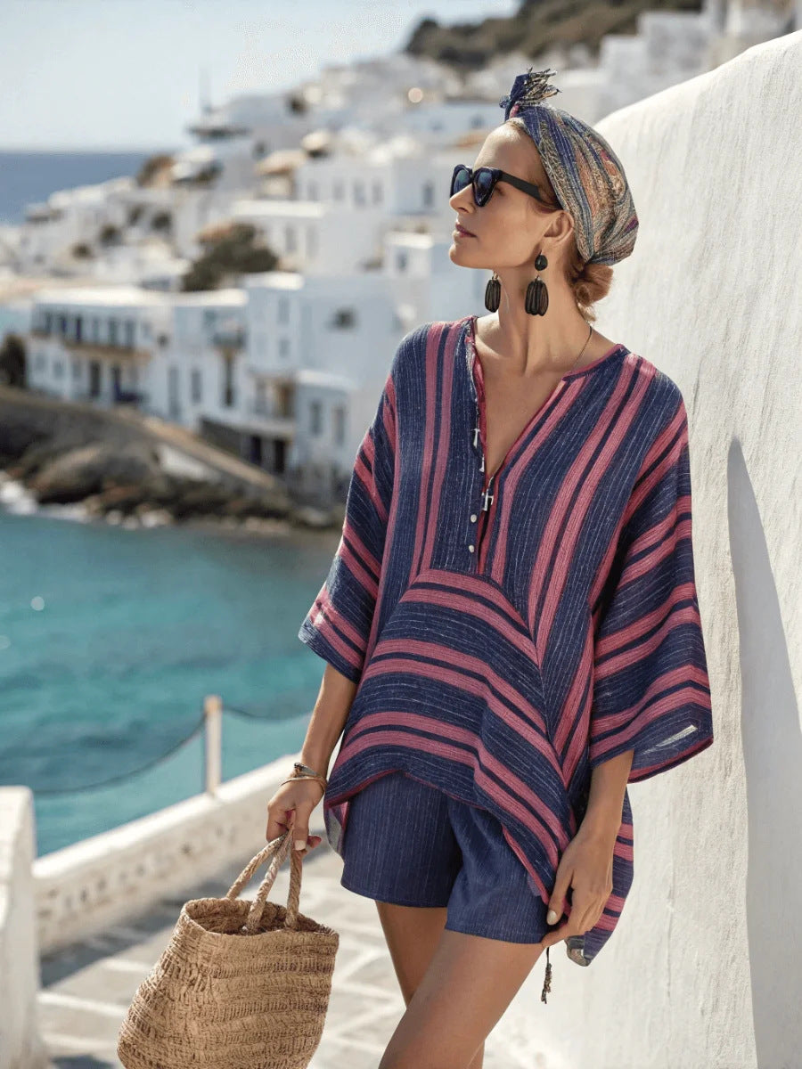 Boho Tengerparti Két Részes Szett Zarela – Gabriella Budapest