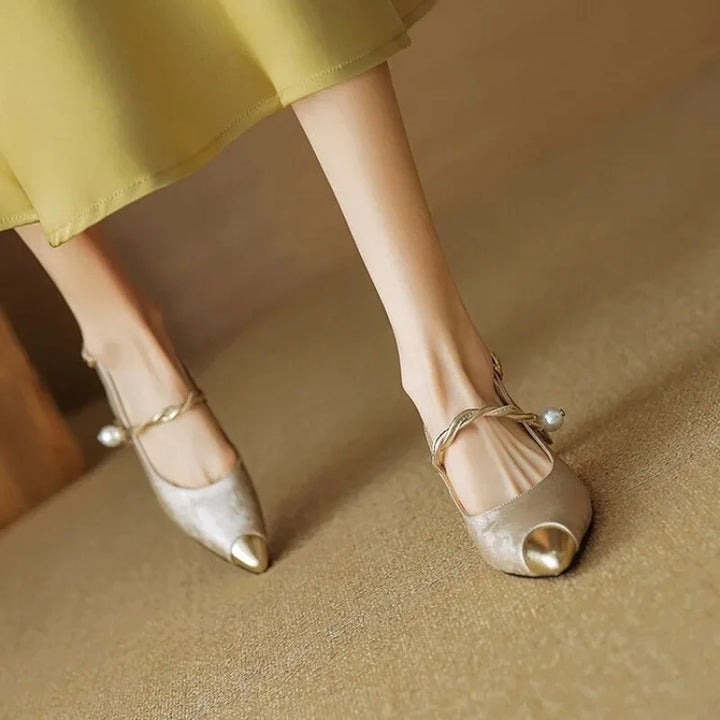 Elegáns magas sarkú cipő Margarete – 4. kép