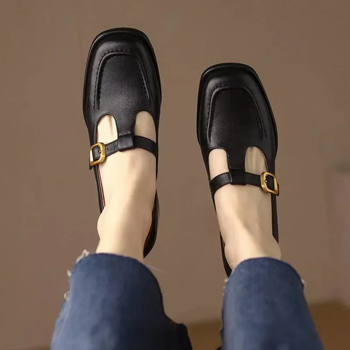 T-pántos cipő vintage stílusban Emilia – 7. kép