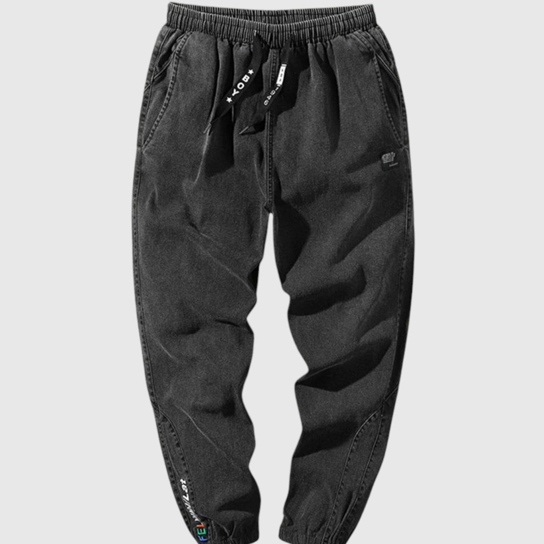 Elegáns farmer jogger nadrág – Gabriella Budapest