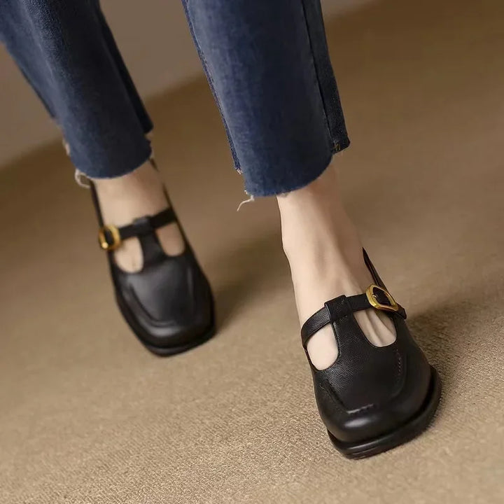 T-pántos cipő vintage stílusban Emilia – 9. kép
