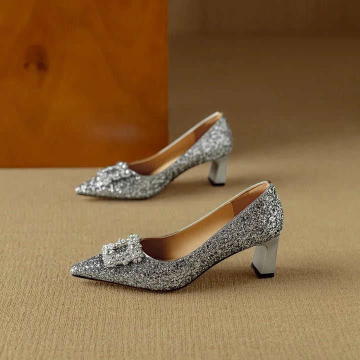 Csillogó pumps Theresa – 18. kép