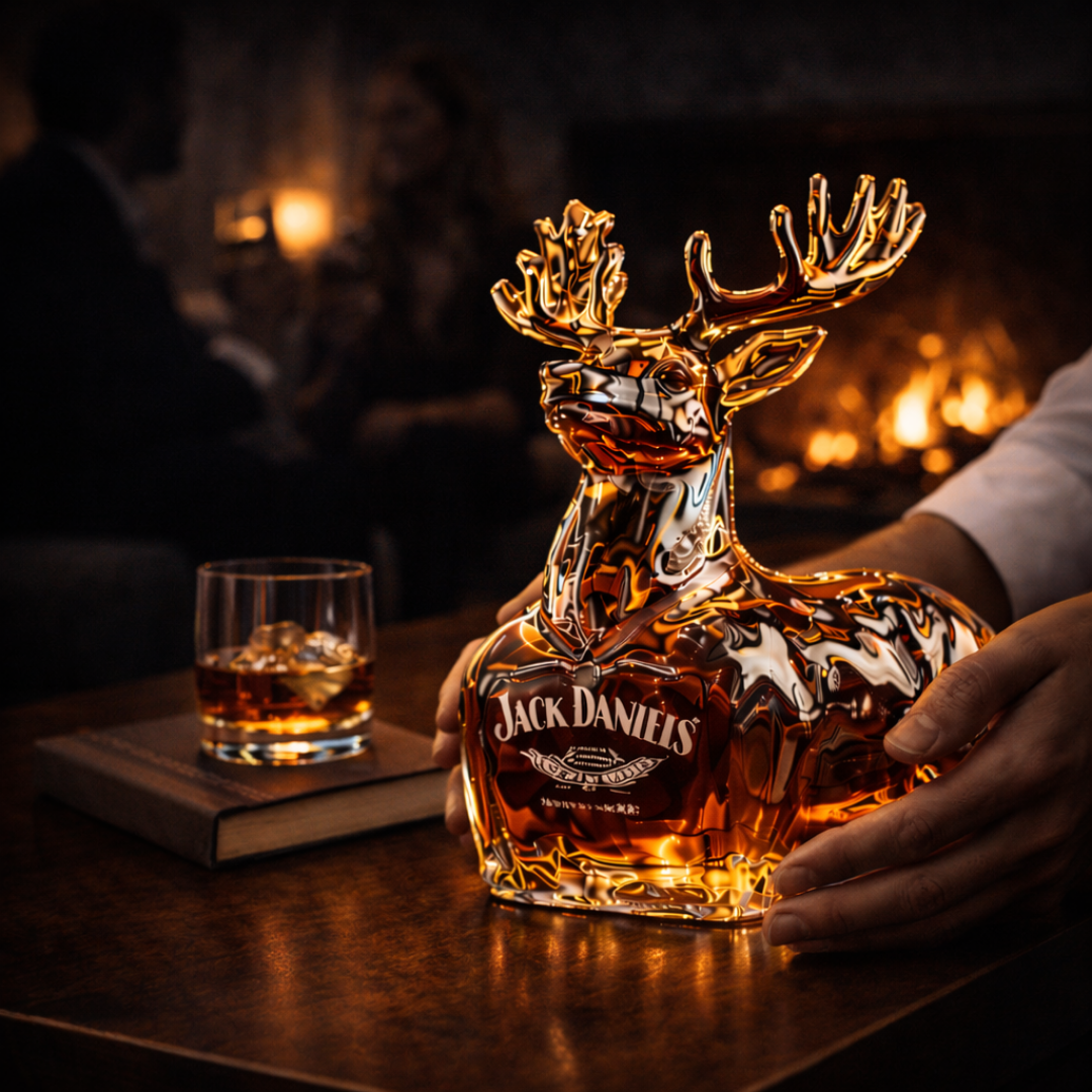 Whiskey Üveg – Hóember Kiadás – 3. kép