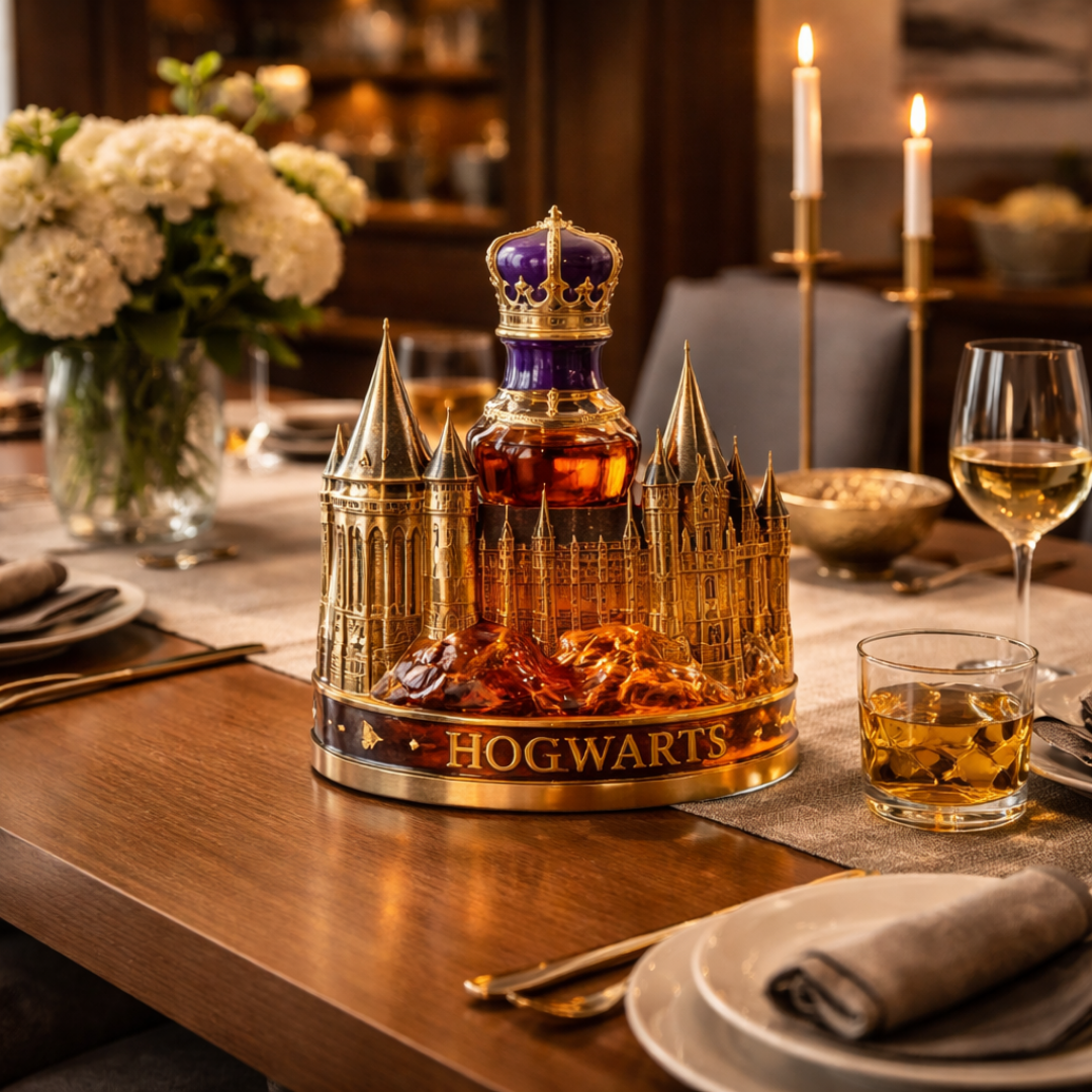Whiskey Üveg – Roxfort Kastély Kiadás – 7. kép