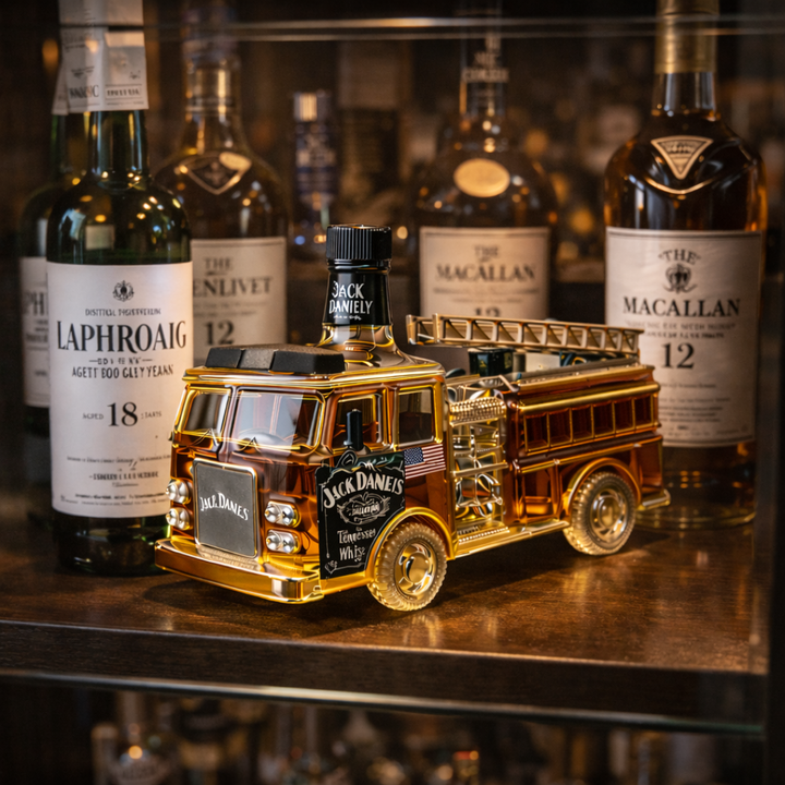 Whiskey Üveg – Tűzoltó Kiadás – Gabriella Budapest