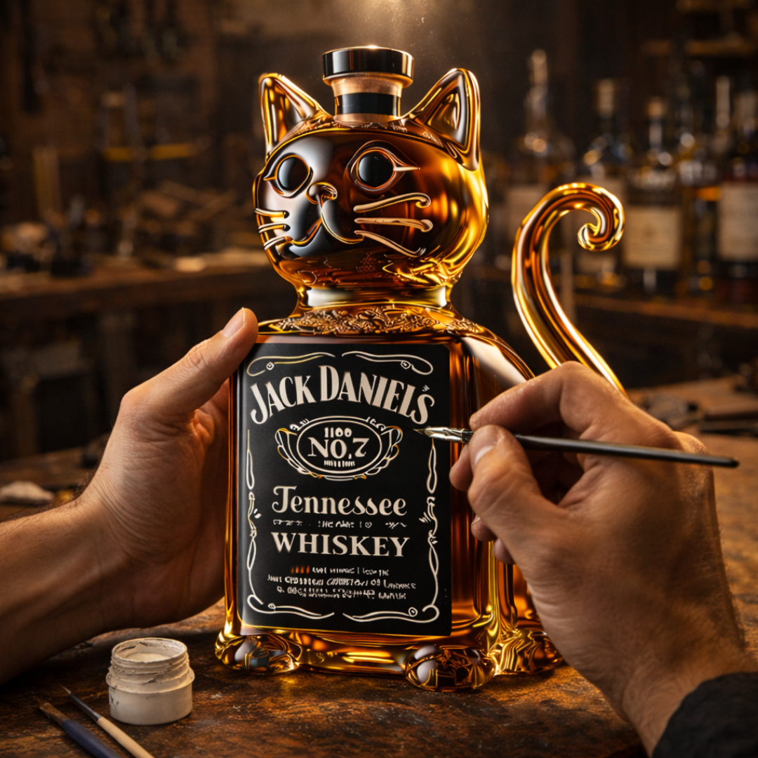 Whiskey Üveg – Macska Kiadás – 3. kép