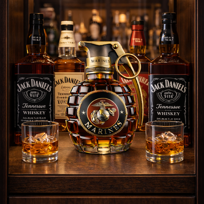 Whiskey Üveg – Gránátalma Kiadás – 6. kép