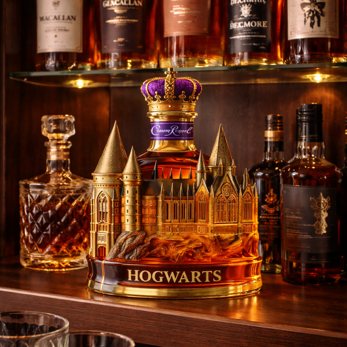 Whiskey Üveg – Roxfort Kastély Kiadás – 5. kép