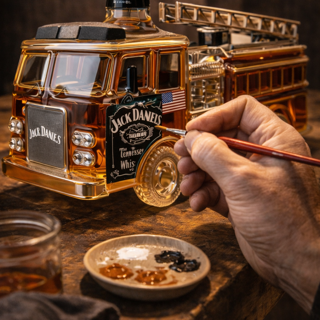 Whiskey Üveg – Tűzoltó Kiadás – 5. kép