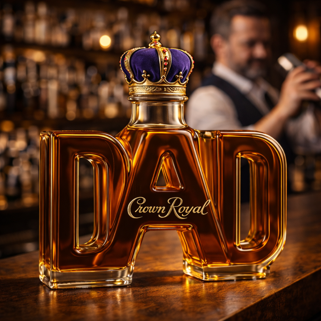 Whiskey Üveg – Apák Napja Kiadás – 8. kép