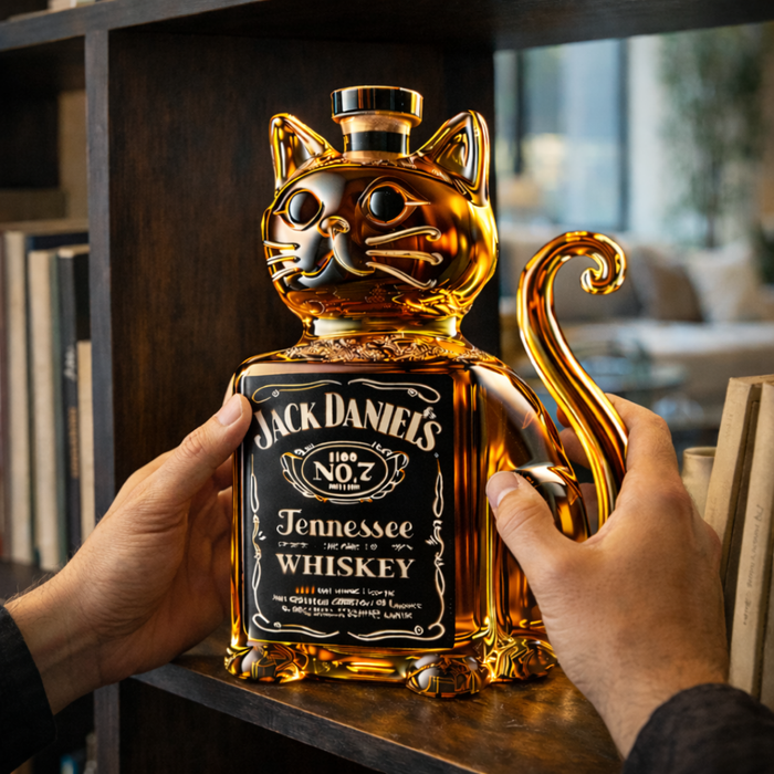 Whiskey Üveg – Macska Kiadás – 6. kép