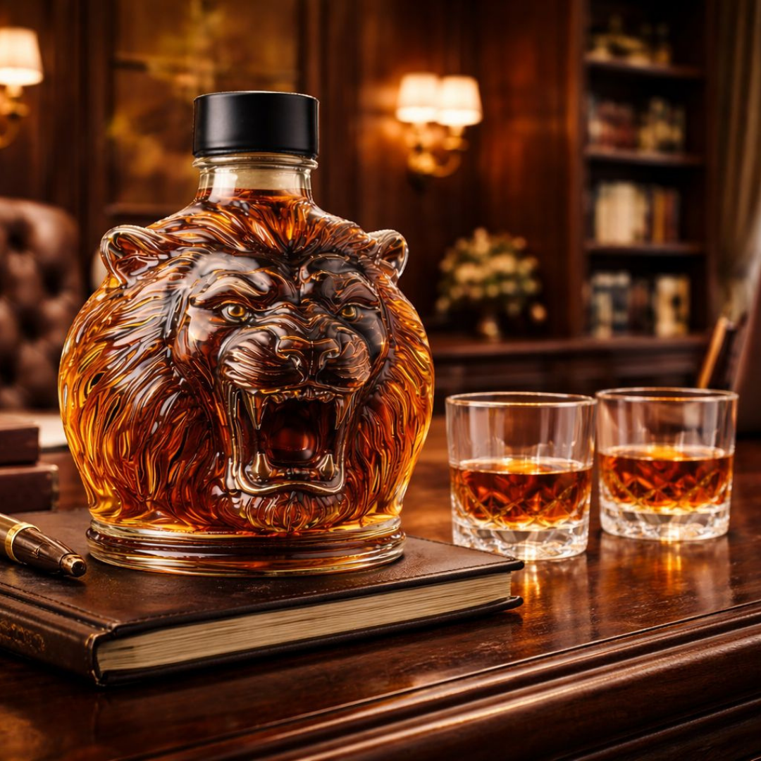 Whiskey Üveg – Oroszlán Kiadás – 7. kép