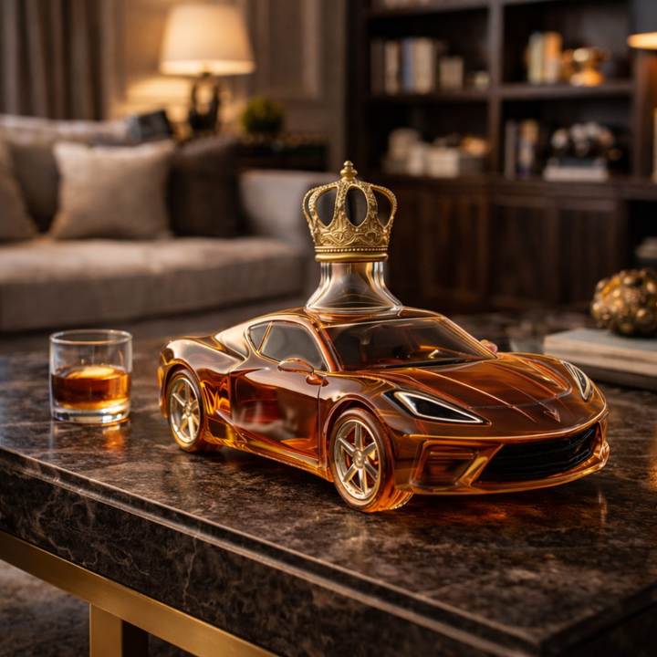 Whiskey Üveg – Sportautó Kiadás – Gabriella Budapest