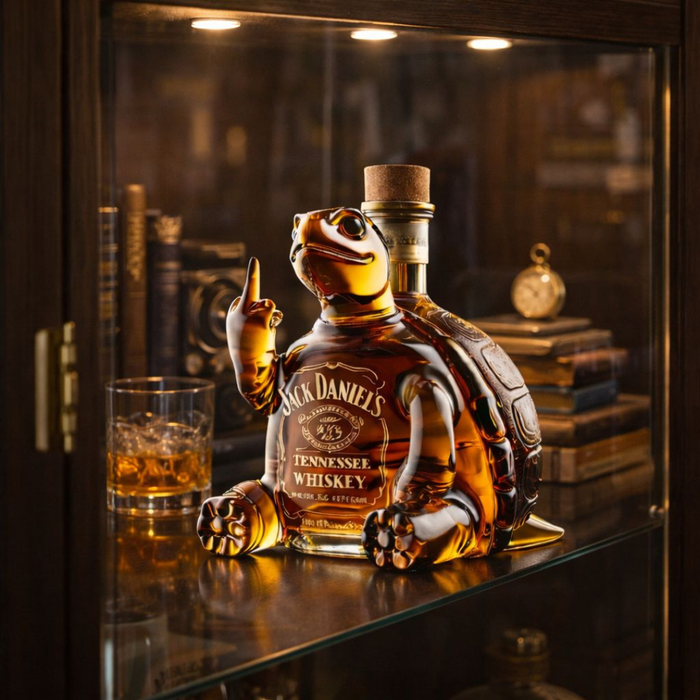 Whiskey Üveg – Teknős Kiadás – 3. kép