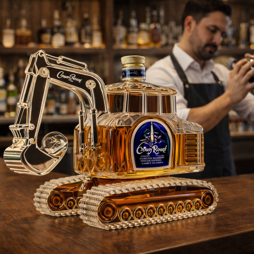Whiskey Üveg – Kotrógép Kiadás – 3. kép